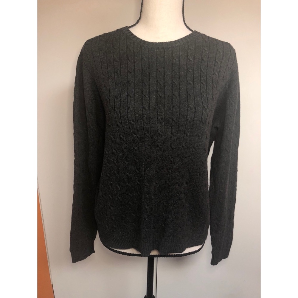 Eddie Bauer Dark Gray Sweater